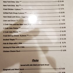 Jimmy T's - Entrees