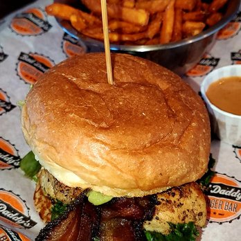 Bad Daddy's Burger Bar - Emilio's Chicken with Jalapeno bacon! - Burgers Near Me - Decatur, Georgia Bad Daddy's Burger Bar - Emilio's Chicken with Jalapeno bacon! - Burgers Near Me - Decatur, Georgia