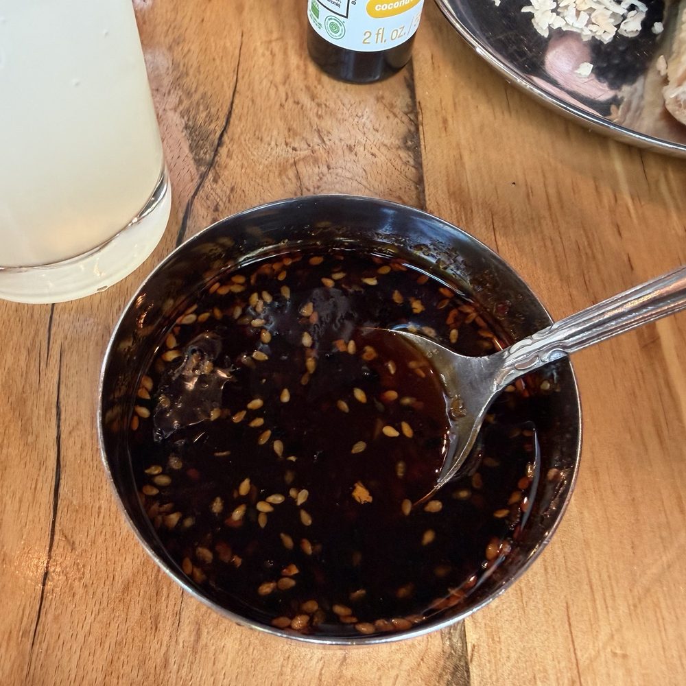 Spork - Generous serving of extra sauce for the Spicy Fried Chicken - Mexican Near Me - Bend, Oregon Spork - Generous serving of extra sauce for the Spicy Fried Chicken - Mexican Near Me - Bend, Oregon