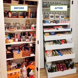 ShelfGenie of Portland - Pantry Before & After