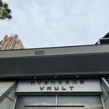 Avengers Vault - Entrance - Architectural Tours Near Me - Anaheim, California