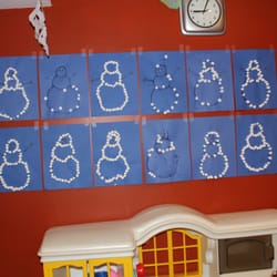 Freetown Friends School LLC - Art projects- marshmallow snowmen
