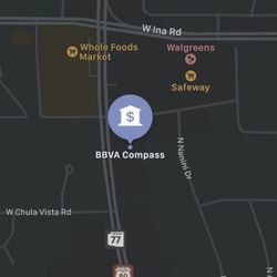 BBVA Compass - Located just south of Ina/Oracle
