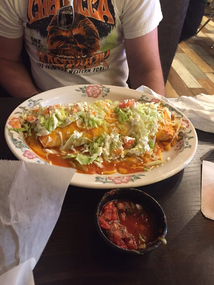 Order Macho Burrito food online from Azteca D' Oro store, Winter Haven on bringmethat.com