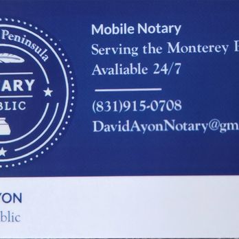 Monterey Notary Service - Notaries Near Me - Monterey, California Monterey Notary Service - Notaries Near Me - Monterey, California