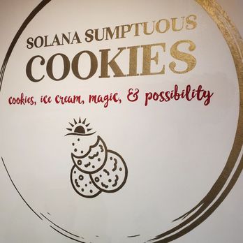 Solana Sumptuous Cookies - Nice Wall Decor - Bakeries Near Me - Solana Beach, California Solana Sumptuous Cookies - Nice Wall Decor - Bakeries Near Me - Solana Beach, California
