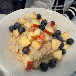 oatmeal and fruit