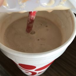 Chocolate milkshake