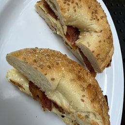 Bacon, Egg and Cheese Sandwich Bacon, Egg and Cheese Sandwich