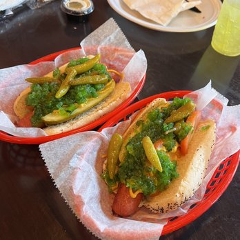 Frankie's Chicago Style Pizza - The Chicago Dog - Pizza Near Me - Maple Grove, Minnesota