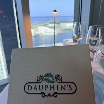 Dauphin's - Menu w/ View - Seafood Near Me - Mobile, Alabama