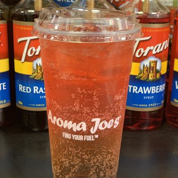 Aroma Joe's - a cold beverage in a plastic cup - Coffee & Tea Near Me - Auburn, Maine Aroma Joe's - a cold beverage in a plastic cup - Coffee & Tea Near Me - Auburn, Maine