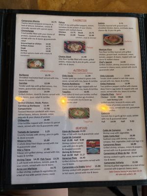 Menu photo 5 El Cerro Reyes Mooresville, NC