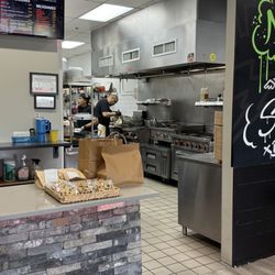 Tony Boy's Sandwich House - Open kitchen