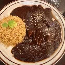 Casa Calixto - Chicken Mole Poblano - sublime!
