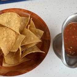 Lalito's Mexican Restaurant - Complimentary chips and salsa