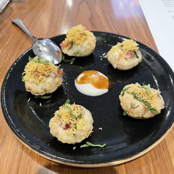 Saffron - Poori/puri, $12? Delicious flavor bombs, wish there were more, would definitely recommend and come back for them - Indian Near Me - San Carlos, California