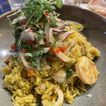 Costa Contemporary Kitchen - Arroz con Mariscos - Peruvian Near Me - Costa Mesa, California Costa Contemporary Kitchen - Arroz con Mariscos - Peruvian Near Me - Costa Mesa, California