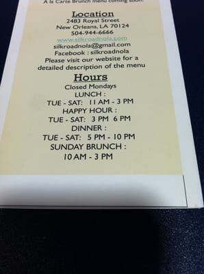 Silk Road Restaurant & Wine Bar by null