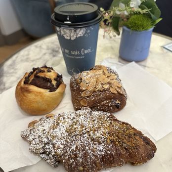 Un Je Ne Sais Quoi - Pistachio croissant, almond pain au chocolates, chocolate brioche - Desserts Near Me - Washington, DC, District of Columbia