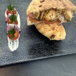 Kafenio - Chicken shawarma pita pocket