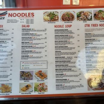 Venice Noodles - Menu - Noodles Near Me - Los Angeles, California Venice Noodles - Menu - Noodles Near Me - Los Angeles, California