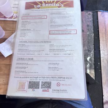 La Bonita's - Backside menu, BURRITOS, CHIMICHANGA, SALADS, TOSTADAS, AND BOWLS, TIERRA Y MAR - Mexican Near Me - Palm Springs, California La Bonita's - Backside menu, BURRITOS, CHIMICHANGA, SALADS, TOSTADAS, AND BOWLS, TIERRA Y MAR - Mexican Near Me - Palm Springs, California