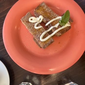 Blu Jam Cafe - Churro French Toast - Breakfast & Brunch Near Me - Sherman Oaks, California Blu Jam Cafe - Churro French Toast - Breakfast & Brunch Near Me - Sherman Oaks, California