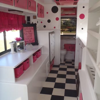 HeidiCakesUtah - Inside of the cupcake truck - Cupcakes Near Me HeidiCakesUtah - Inside of the cupcake truck - Cupcakes Near Me
