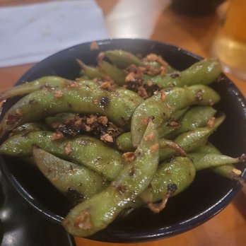 Wazabi Sushi - Orange - Spicy edamame has a great kick to it! - Sushi Bars Near Me - Orange, California