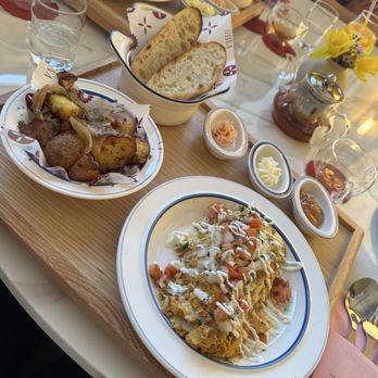 GIWA - Southern scramble - comes with potatoes, 2 types of butter, jam of the day (apricot), and bread - Breakfast & Brunch Near Me - Santa Clara, California GIWA - Southern scramble - comes with potatoes, 2 types of butter, jam of the day (apricot), and bread - Breakfast & Brunch Near Me - Santa Clara, California