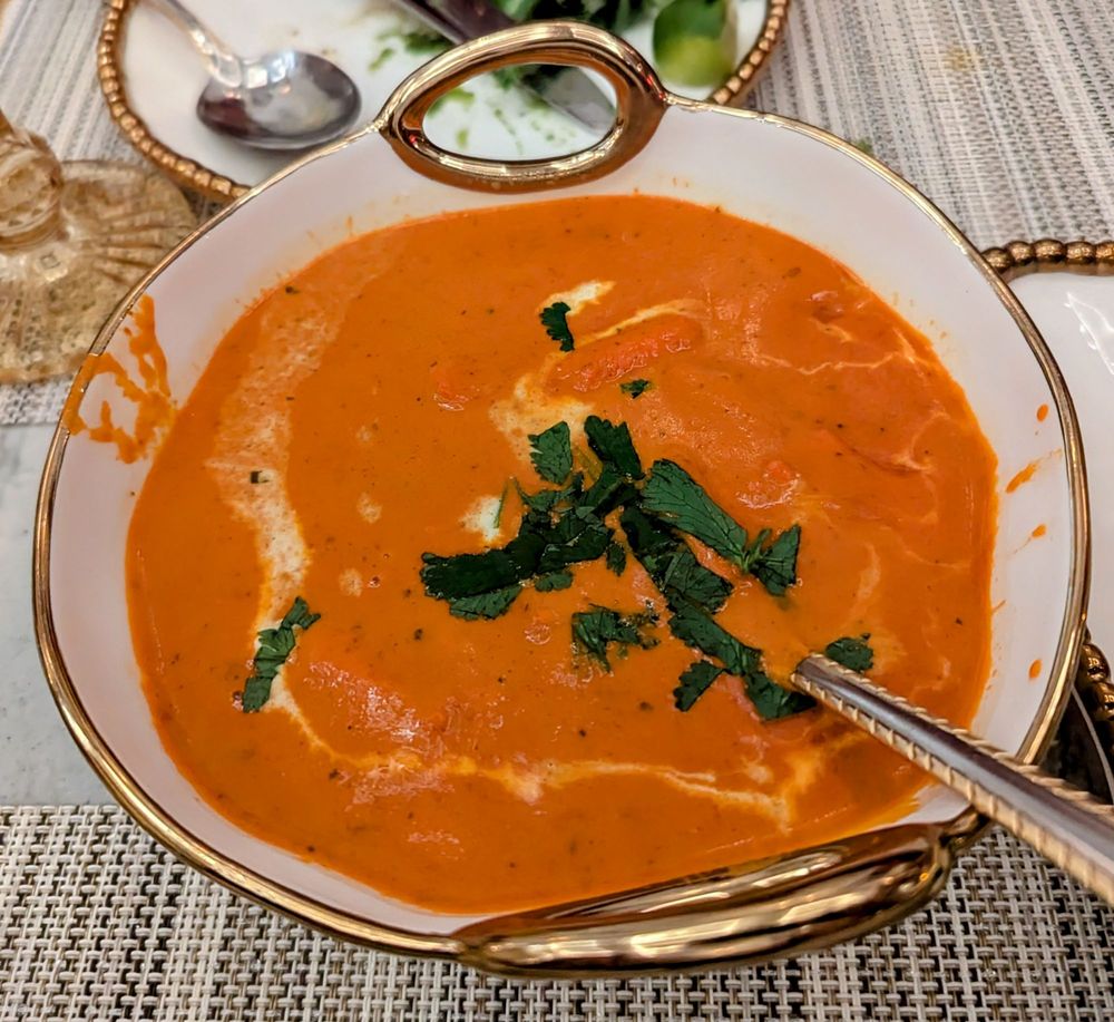 Red Chilli - Butter Chicken $20.... where's the chicken?! This is a whole lotta sauce... - food, curry - Indian Near Me - Jackson Heights, New York Red Chilli - Butter Chicken $20.... where's the chicken?! This is a whole lotta sauce... - food, curry - Indian Near Me - Jackson Heights, New York