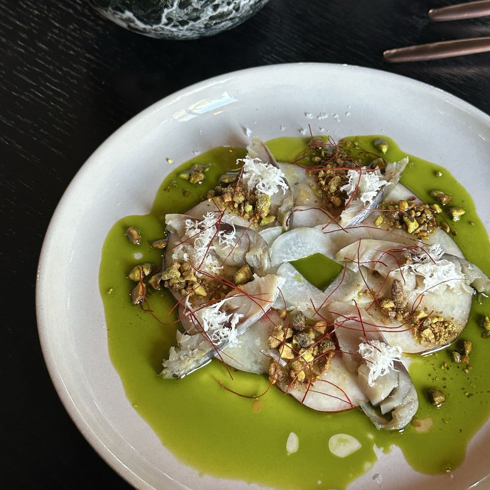 Lele Kitchen - Shime saba (mackerel) crudo, $24 - Wine Bars Near Me - Los Gatos, California Lele Kitchen - Shime saba (mackerel) crudo, $24 - Wine Bars Near Me - Los Gatos, California