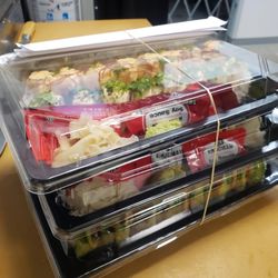 Gorilla Eats Sushi - Large to go order, nice and organized