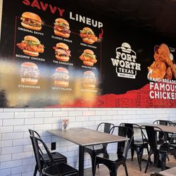 Savvy Sliders - Dining area