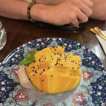 Kam Rai Thai - Seasonal Mango Sticky Rice - Cocktail Bars Near Me - Astoria, New York Kam Rai Thai - Seasonal Mango Sticky Rice - Cocktail Bars Near Me - Astoria, New York
