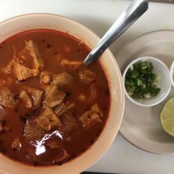 El Mercado - Menudo served on Saturdays only until it's gone!