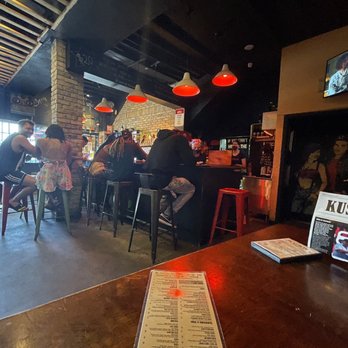 Kush Wynwood - View from our table - Burgers Near Me - Miami, Florida
