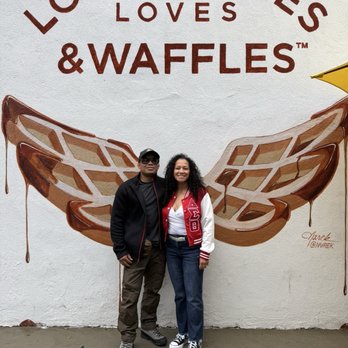 & Waffles - Breakfast with my sister. - Breakfast & Brunch Near Me - North Hollywood, California