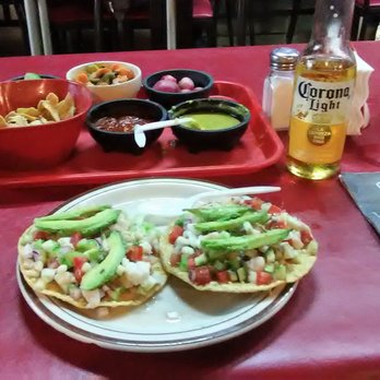Los Panchos Taco Shop - Ceviche pescado (fish) - Tacos Near Me - Tijuana, BCN