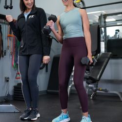 Fitness Together - Female client working with female personal trainer