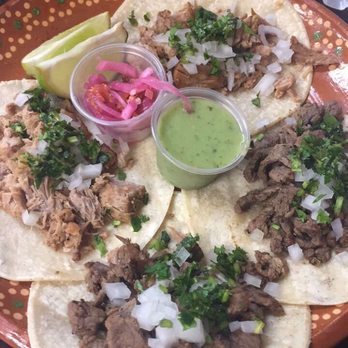 Folklore Artisanal Mexican Eatery - 2 steak and 2 carnitas tacos - Mexican Near Me - West Orange, New Jersey Folklore Artisanal Mexican Eatery - 2 steak and 2 carnitas tacos - Mexican Near Me - West Orange, New Jersey