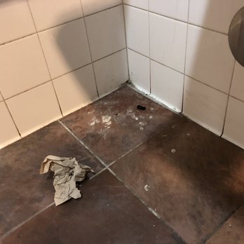 Einstein Bros. Bagels - Filth and trash on the bathroom floor. - Bagels Near Me - Wheat Ridge, Colorado Einstein Bros. Bagels - Filth and trash on the bathroom floor. - Bagels Near Me - Wheat Ridge, Colorado