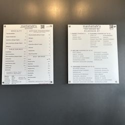 ManhattaN²s - Menu
