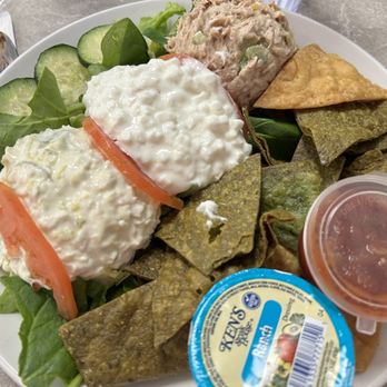 Breakfast Station - This is the refrigerator car. The tuna was my favorite. The tortilla chips were very good too. - Breakfast & Brunch Near Me - Inverness, Florida