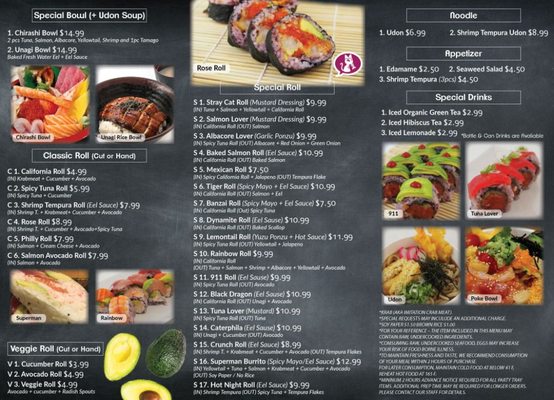 Menu photo 8 Roll Factory by Straycat Kitchen Pasadena, CA