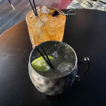 Thieves - Moscow mule and screwball Manhattan - Cocktail Bars Near Me - Indianapolis, Indiana Thieves - Moscow mule and screwball Manhattan - Cocktail Bars Near Me - Indianapolis, Indiana