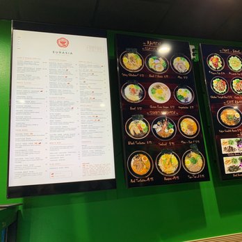 EurAsia - The menu! - Sushi Bars Near Me - Austin, Texas