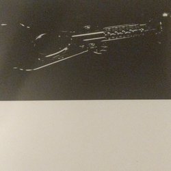 Little House On Linden Art Center - I found this photo with signature I don't know and your sticker on the back. "Cork Screw II"