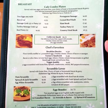Country Kitchen - Menu as of Dec 2022 - Breakfast & Brunch Near Me - Long Beach, California Country Kitchen - Menu as of Dec 2022 - Breakfast & Brunch Near Me - Long Beach, California